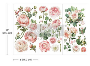 Blushing Blooms Redesign with Prima Decor Small Transfer Q1 2025 Release (Copy)