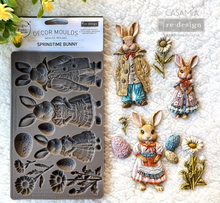 Springtime Bunny Easter DIY Mould- Decor Mould by reDesign by Prima Q1 2025 Release