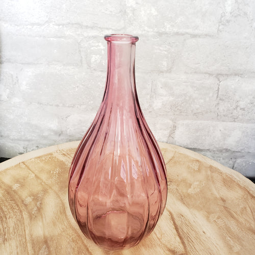 Pink Glass Vase