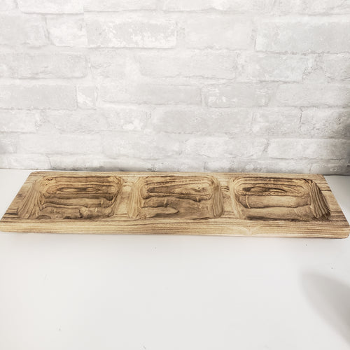 Trio Wood Serving Tray