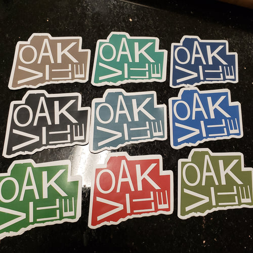 Oakville Vinyl Sticker