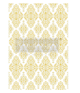 Kacha - Golden Damask - Redesign with Prima Decor Transfer