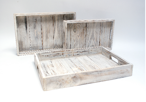 Recycled Acacia Wood Tray