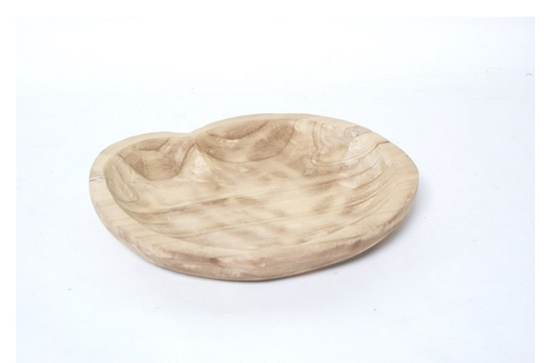 Natural Wood Dough Bowl