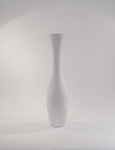 Long Fiberglass vase 7x7x28inches